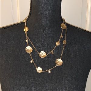 22” long goldtone fashion necklace from stitchfix